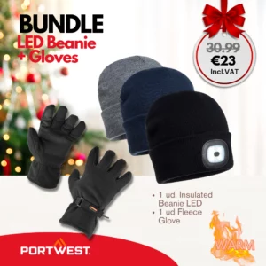 bundle christmas beanie gloves