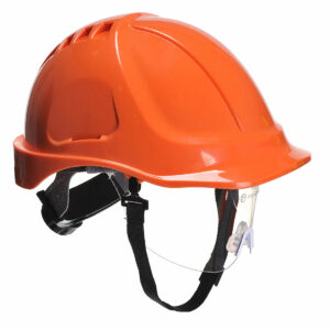 ndurance Plus Visor Helmet Orange